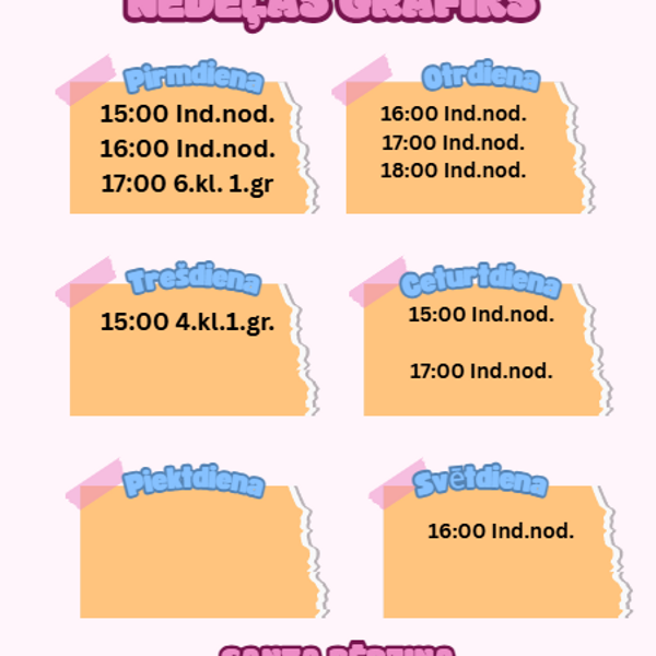 Matemātikas nodarbības pie skolotājas Santas B.